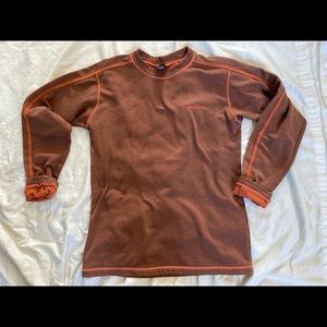 prAna crewneck fleece-lined sweatshirt